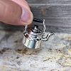 Alloy Miniature Kettle Ornaments BOTT-PW0001-174-3