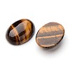 Natural Tiger Eye Oval Cabochons G-L394-06-25x18mm-2