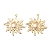 Brass Pendants KK-V003-03B-1