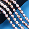 Natural Cultured Freshwater Pearl Beads Strands PEAR-N012-05T-6