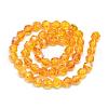 Natural Citrine Beads Strands G-S149-09-10mm-2