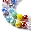 Transparent Glass Beads Strands GLAA-Q009-01F-3