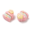 Opaque Resin Imitation Food Decoden Cabochons RESI-K027-12-4