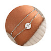 201 Stainless Steel Multi-strand Bracelets FS-WG545AB-03-1