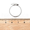 Brass Adjustable Finger Rings RJEW-D314-03P-5