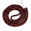 Baking Painted Glass Beads Strands DGLA-N010-4mm-07-2