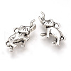 Tibetan Style Alloy Pendants TIBEP-T002-37AS-RS-1