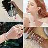 60Pcs 10 Colors Transparent Glass Beads GLAA-YW0003-83-6