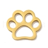 PVD Vacuum Plating 201 Stainless Steel Charms STAS-E217-26G-1