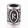 304 Stainless Steel European Beads OPDL-G010-06AS-01R-1
