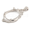 925 Sterling Silver Pendant Cabochon Settings STER-B005-15P-2
