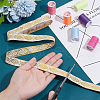   7.5 Yards Flat Ethnic Style Polyester Elastic Band OCOR-PH0004-34A-3