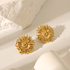 304 Stainless Steel Stud Earrings for Women EJEW-K302-09G-1