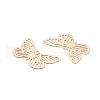 Brass Filigree Pendants KK-B064-07A-KCG-2
