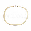Unisex 304 Stainless Steel Herringbone Chains Necklaces X-NJEW-L173-011-G-1