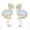 Epoxy Resin Pendants PALLOY-T056-43A-2