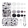   508Pcs 16 Styles Opaque Solid Color Glass Beads Strands EGLA-PH0001-52-7