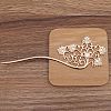 Ancient Style Alloy Hair Stick Finding PW-WG6469D-03-1
