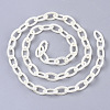Acrylic Opaque Cable Chains PACR-N009-001L-2
