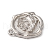 304 Stainless Steel Pendants STAS-D049-03A-3