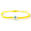 Bohemian Style Glass Beads Braided Bead Bracelets FR5160-4-1