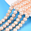 Natural Cultured Freshwater Pearl Beads Strands PEAR-N013-07L-1