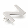 201 Stainless Steel Charms STAS-C021-06P-Z-3