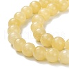 Natural Topaz Jade Beads Strands G-P454-01C-01-3