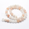 Natural Pink Aventurine Beads Strands X-G-I199-22-8mm-2