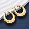 PVD Vacuum Plating 304 Stainless Steel Chunky Hoop Earrings for Women EJEW-F280-06E-G-4