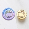 Wax Seal Brass Stamp Head AJEW-G056-01B-1