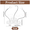 Plastic Model Assembled Action Figure Display Holders ODIS-WH0030-133B-2