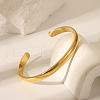 Vintage European and American Stainless Steel Cuff Bangles WV1773-3-1