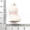 Opaque Resin Pendants CRES-D310-01A-3