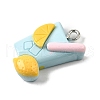 Summer Theme Resin Pendants CRES-D307-09P-G-2