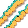 Handmade Polymer Clay Bead Strands CLAY-R069-01P-01-1