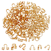   120Pcs 2 Styles Brass Cord Locks KK-PH0006-84LG-1