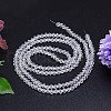 Faceted Imitation Austrian Crystal Bead Strands G-M180-5mm-01A-2