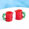 Resin Tea Set Miniature Ornaments PW-WG2C285-05-1