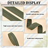 5 Yards Polycotton Ribbon OCOR-WH0078-169A-4
