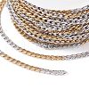 Two Tone 304 Stainless Steel Curb Chains CHS-B001-13-A-4