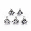 Tibetan Style Alloy Charms PALLOY-S120-249F-RS-1