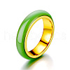 304 Stainless Steel Enamel Finger Rings FS-WGF3AA7-01-3