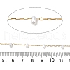 Handmade 304 Stainless Steel Beaded Chains CHS-L031-07G-03-2