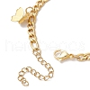 304 Stainless Steel Figaro Chains Bracelets BJEW-JB11604-02-4
