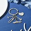 Father's Day Alloy Keychain KEYC-YW00055-2
