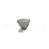 Mini Glass Bamboo Hat Cup PW-WG30EA2-02-1