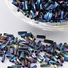 Glass Twist Bugles Seed Beads X-TTSDB6MM613-1