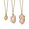 3Pcs 3 Sizes 304 Stainless Steel Rolo Chain Macrame Pouch Necklace Making NJEW-JN05071-02-2