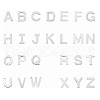 304 Stainless Steel Alphabet Charms STAS-O073-01-1